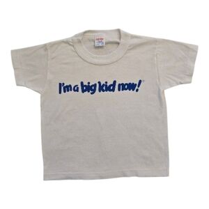 Rare Vintage 1990s Pull-Ups I'm A Big Kid Now Graphic T-shirt